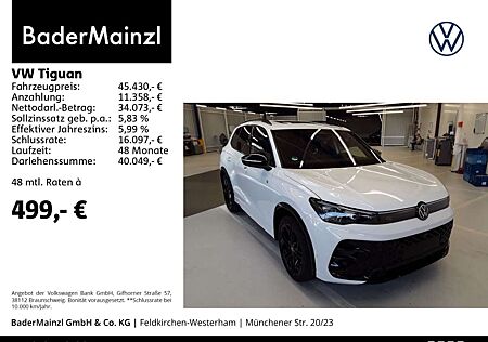 VW Tiguan Volkswagen 1.5 eTSI DSG R-Line Matrix HUD Stdhz Pano