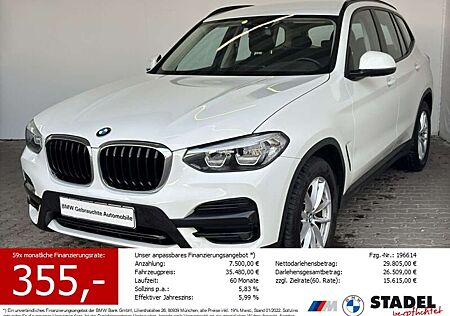 BMW X3 xDrive20dA Advantage Navi.LED.PDCvohi.DAB