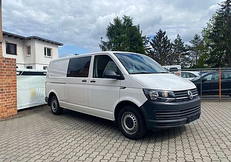 VW T6 Transporter Volkswagen lang AHK 2x Schiebetür Navi Tempomat Standh.