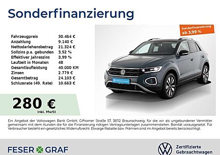 VW T-Roc Volkswagen 2.0TDI Goal DSG AHK LED RearView Navi