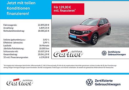 Volkswagen T-Cross Life GOAL 1.0 l TSI OPF 70 kW (95 PS) 5-Gang KLIM