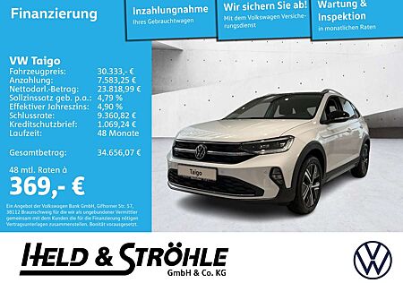 VW Taigo Volkswagen Style 1,0l DSG WKR AKTIONSZULASSUNG