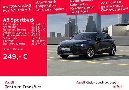 Audi A3 30 TFSI S tronic LED VC DAB