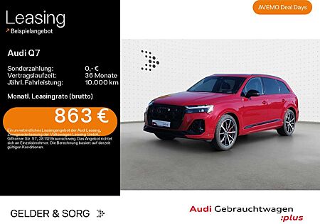Audi Q7 60 TFSIe qu. S line Air*Pano*AHK*HuD*360°