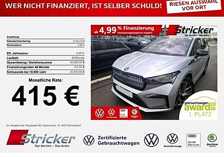 Skoda Enyaq iV80 Coupe Sportline 415,-ohne Anzahlung Pano Can