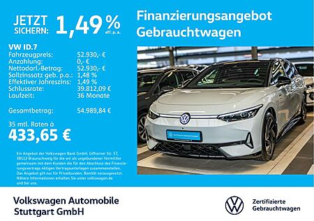 VW ID.7 Volkswagen Tourer Navi AHK Kamera