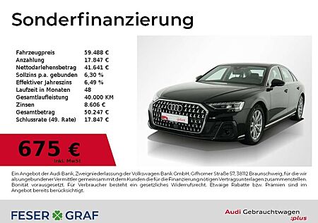 Audi A8 50 TDI Navi,Leder,HDMatrix,Kamera