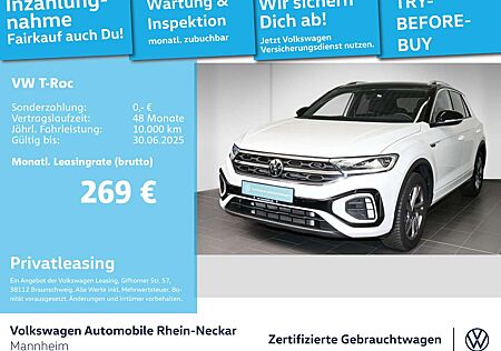 VW T-Roc Volkswagen 2.0 TDI R-Line DSG AHK Navi Kamera LED-Plu