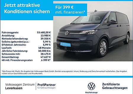 VW T7 Multivan Volkswagen Life DSG APP ACC KAM VIRT SHZ LED