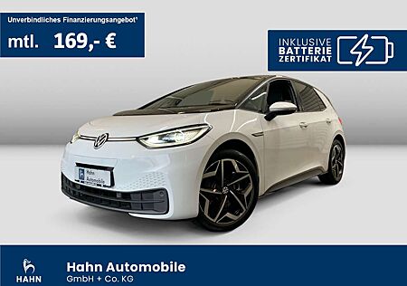 VW ID.3 Volkswagen Pro Performance Business Matrix Cam SHZ