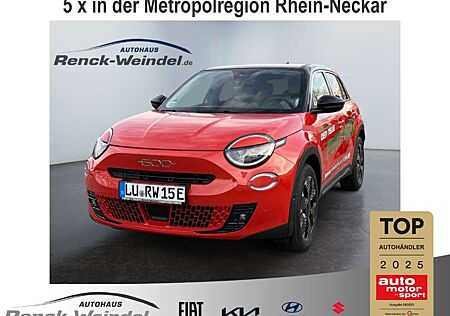 Fiat 600 LA PRIMA Navi Massagesitze LED El. Heckklappe Appl