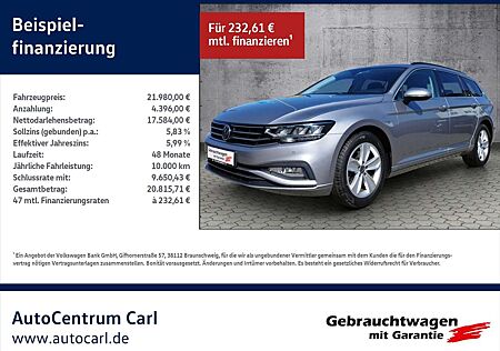VW Passat Variant Volkswagen Business 2.0TDI DSG Standh/Navi/AHK/Carplay KLIMA