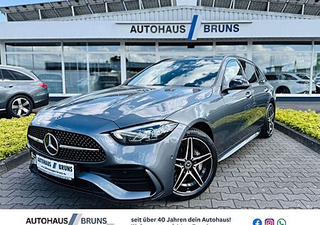 Mercedes-Benz C 220 T d AMG & NIGHT, Panodach, AHK, LED, RFK, PTS, SHZ
