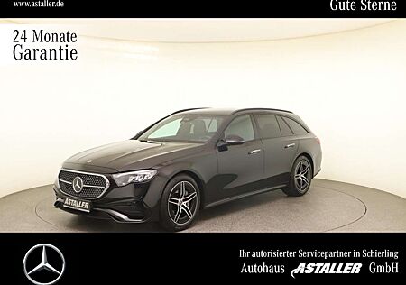 Mercedes-Benz E 200 T AMG Line 2x Night+AHK+Distr+LED+WiPa+19"