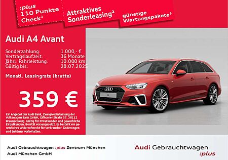 Audi A4 40 TFSI S tronic S line ACC/AHK/Virtual