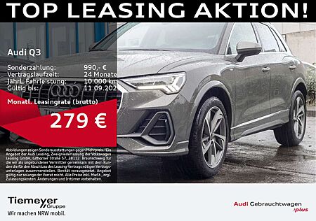 Audi Q3 35 TFSI 2x S LINE LM19 AHK NAVI+ LED