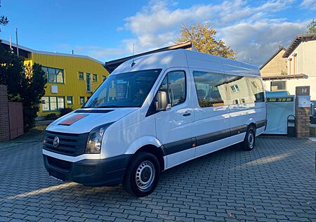 VW Crafter Volkswagen lang Hochdach 9 Sitze Klima Standh. Rollstuhl