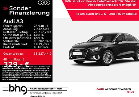 Audi A3 35 TFSI Limousine S tronic advanced