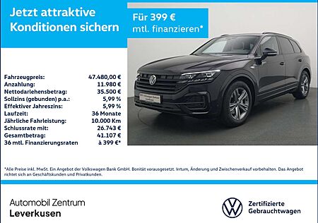 VW Touareg Volkswagen V6 R-Line 4MOTION ACC AHK NAVI LEDER
