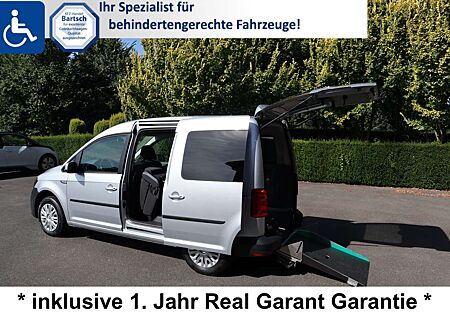 VW Caddy Volkswagen 2,0 TDI rollstuhlgerecht*Wenderampe*Garantie*