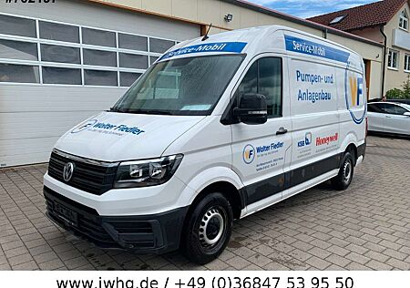 VW Crafter Volkswagen Kasten MR hoch NAVI/STANDHZ/LEDER/AHK