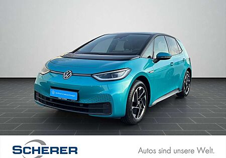 VW ID.3 Volkswagen Pro 58 kWh ACC+Pano+HuD+Kamera+Navi+App+Sit