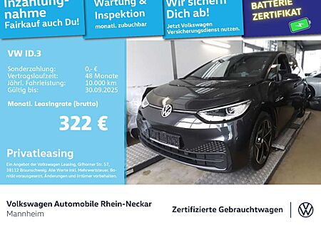 VW ID.3 Volkswagen Pro 150kW Navi Kamera LED uvm