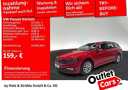 VW Passat Variant Volkswagen Business 2.0 TDI DSG LED NAV KAM