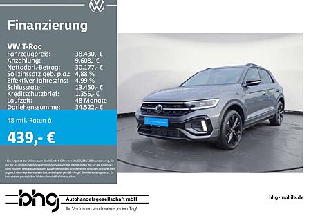 VW T-Roc Volkswagen 1.5 TSI DSG R-Line AHK Navi connect EasyOp