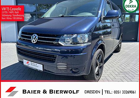 VW T5 Caravelle Volkswagen Comfortline 140PS 8 Sitzer Klima SH