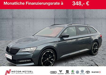 Skoda Superb Combi 2.0TDI DSG SPORTLINE LED+NAV+AHK+19