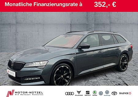 Skoda Superb Combi 2.0TDI DSG SPORTLINE LED+NAV+AHK+19