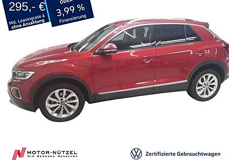 VW T-Roc Volkswagen 1.5 TSI DSG STYLE 5JG+LEDplus+NAV+AHK+PANO