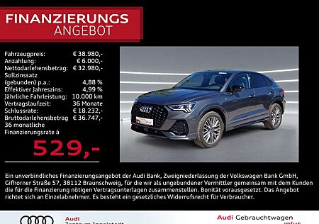 Audi Q3 Sportback 40 TDI qu 2x S line MATRIX AHK ACC