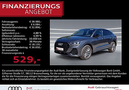 Audi Q3 Sportback 40 TDI qu 2x S line MATRIX AHK ACC