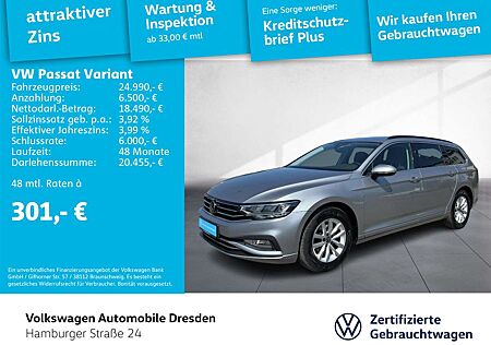 VW Passat Variant Volkswagen Business 2.0 TDI DSG LED KAMERA