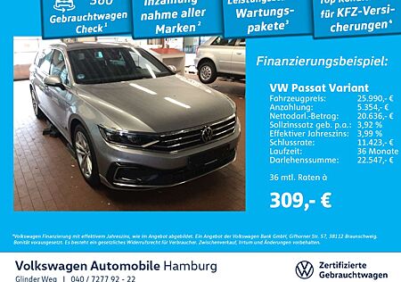 VW Passat Variant Volkswagen 1.4 TSI DSG Hybrid GTE AHK Standh