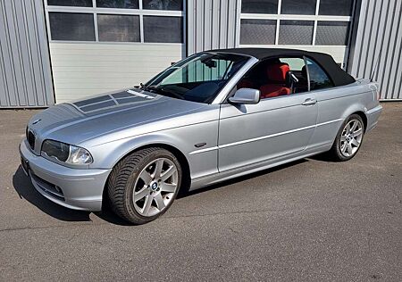 BMW 320 Ci Cabrio *Teilleder*Scheckh.*17"Alu*PDC*