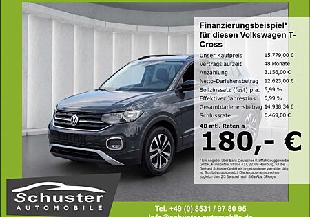 VW T-Cross Volkswagen UNITED*2xSpurass SHZ PDCv+h AppConn Alu