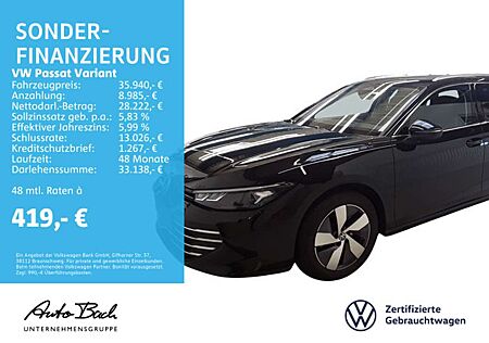VW Passat Variant Volkswagen 2.0 TDI DSG Business, Navi, LED,