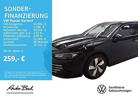 VW Passat Variant Volkswagen 2.0 TDI DSG Business, Navi, LED,