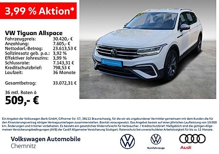 VW Tiguan Allspace Volkswagen 2.0 TDI Life 4Motion AHK