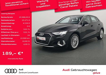 Audi A3 Sportback 35 advanced VIRT LED SHZ PDC