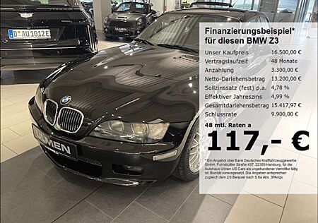 BMW Z3 3.0 Coupe Glasdach Leder Klima only B2B