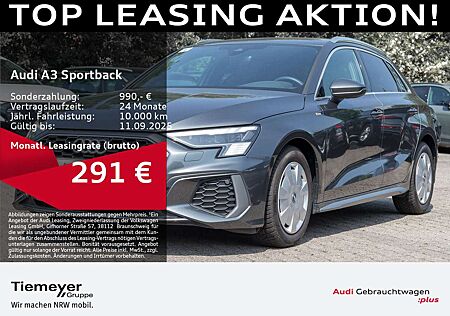 Audi A3 30 TFSI 2x S LINE LM18 MATRIX SITZH