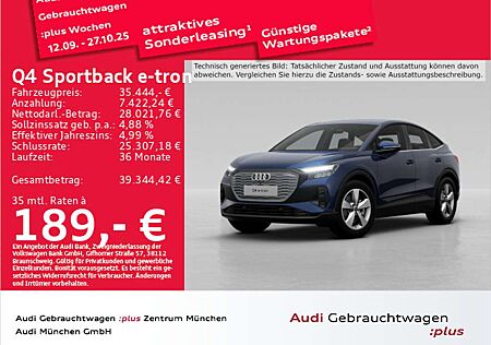 Audi Q4 e-tron gebraucht kaufen Audi Q4 e-tron 40 AHK/NaviPro/Wärmep.