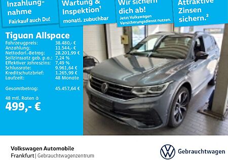 VW Tiguan Allspace Volkswagen 2.0 TSI DSG 4Motion R-Line Navi