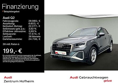 Audi Q2 30 TFSI S line*LED*Virtual*Vorb Navi*Sportsit