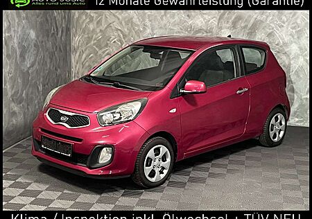 Kia Picanto CHERRY PINK * KLIMA * INSPEKTION + TÜV NEU