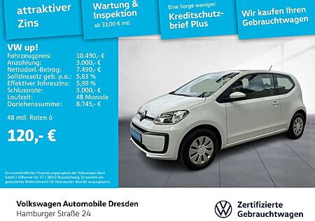 VW Up Volkswagen ! 1.0 MPI KLIMA DAB+ FREISPRECH